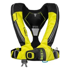 SPINLOCK DeckVest 6D 170N Yellow Offshore Lifejacket with HRS DW-LJH6D/ACY/HRS