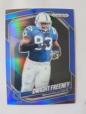 2025 Prizm Black Blue Prizm Dwight Freeney /199 Indianapolis Colts