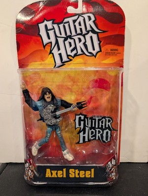 McFarlane Toys Axel Steel Guitar Hero Rock Star Action Figure 2007