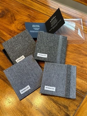Gentleman Jack Whiskey Rare Fabric Coaster Set with Recipe Booklet - Set of 4