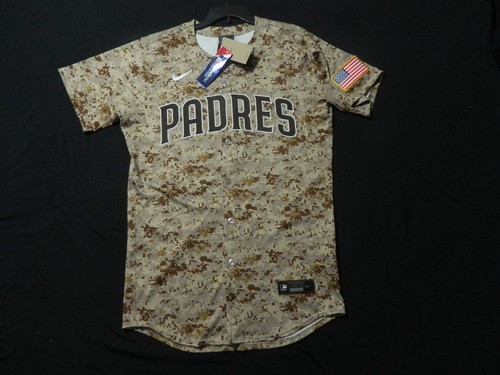 Authentic San Diego Padres Vapor Elite Alternate Camouflage Jersey 44 Reg.$355