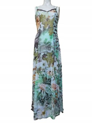 Y4043 KHUJO Coreen Holzflo AIR DRESS S