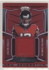 2018 Certified New Generation Jerseys Mirror Red /299 Calvin Ridley #10 5c1