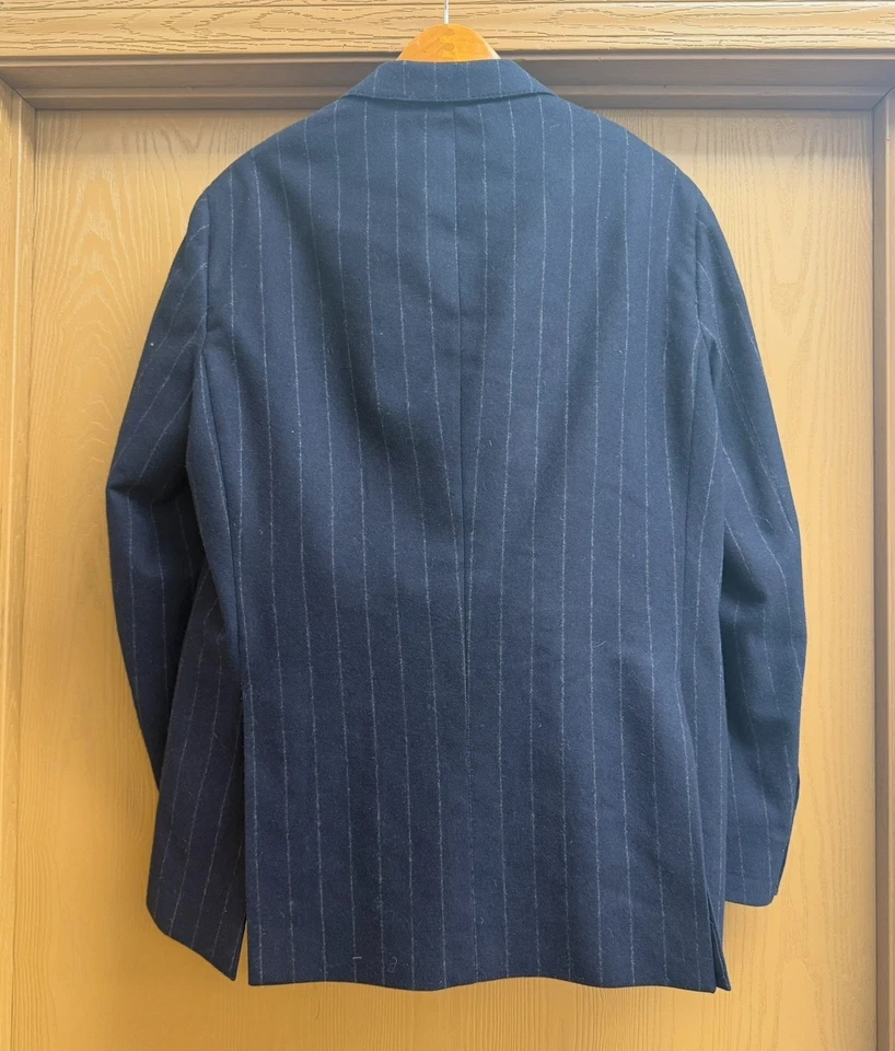 Polo Ralph Lauren Wool Flannel Chalkstripe Suit, 2023, Navy, 42r 42L - Image 3 of 4