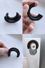 Radiator End Trim Clips - Pack of 4 - Black