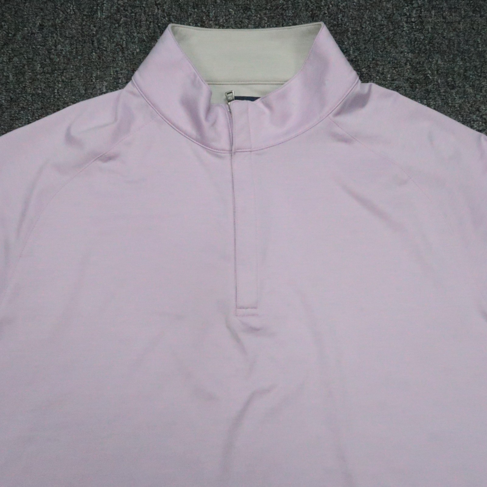 Peter Millar Pullover Men Large Purple Stealth Pe… - image 2