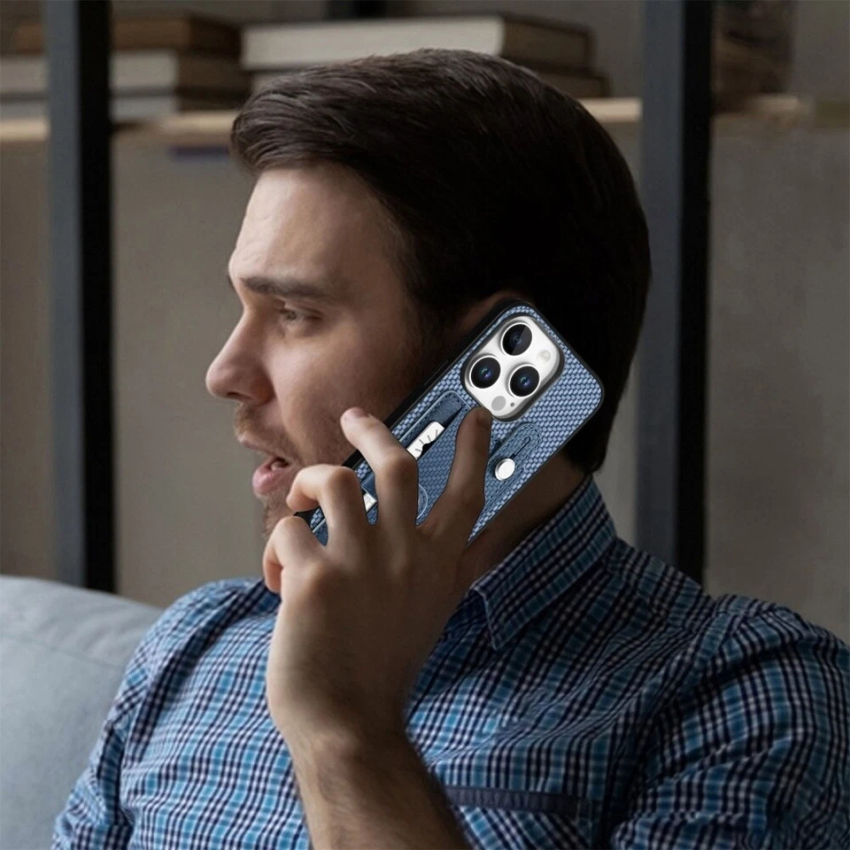 Fiber Card Wrist Phone Case For Huawei Nova 14 13 Honor 400 300 200 90 50 100 60 - Image 3 of 4