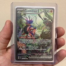 Pokemon TCG Koraidon EX Scarlet Violet Illustrazione Speciale Carta Rara 247/198