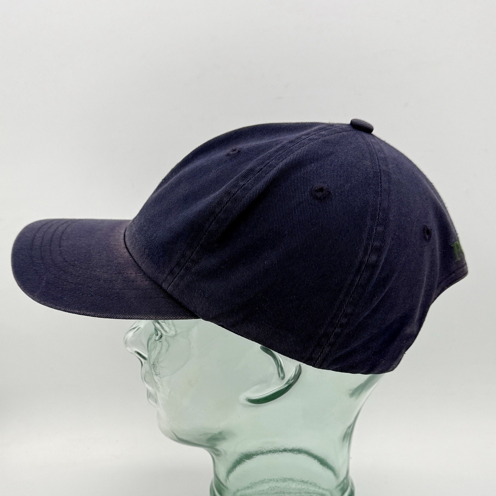 Cappello Polo Ralph Lauren berretto cinturino schiena blu verde pony invecchiato dissolvenza preppy papà
