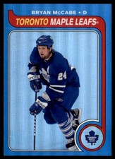 2008-09 O-PEE-CHEE 1979-80 RETRO RAINBOW BRYAN MCCABE 002/100 TORONTO MAPLE
