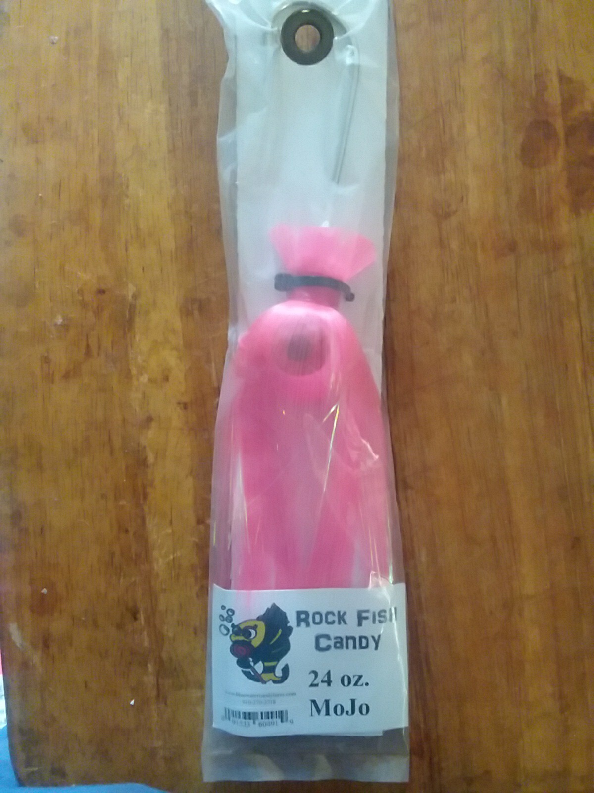 Mojo 24 OZ Rock Fish Candy Trolling Striper Rockfish Nylon Hair 12/0 Mustad Hook eBay