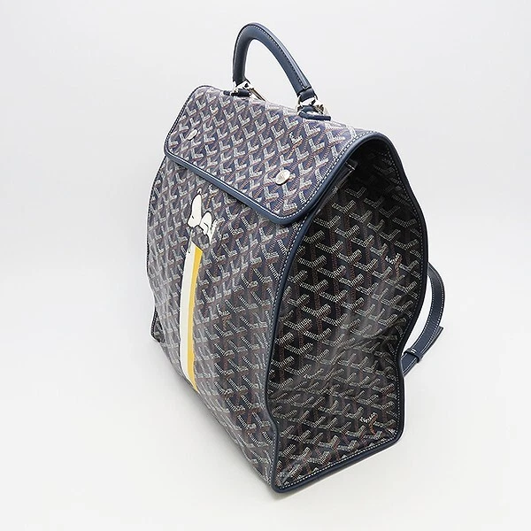 Goyard, Bags, Goyard Saint Leger Briefcase Backpack Coated Canvas Green