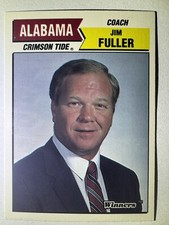 Jim Fuller - 1988 Winners Alabama Crimson Tide #NNO