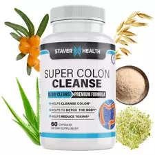 Super Colon Cleanse-Detox Colon & Body-Colon Broom-15 Day Cleanse-Colon Detox