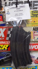 TYCO, 9" R 1/8 CIRCLE CURVE, HO SLOT CAR TRACK, 5846, 5-PACK 