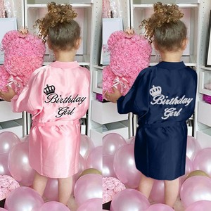 infant silk robe
