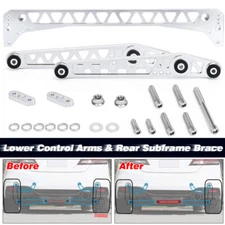 Billet Rear Subframe Brace Control Arm LCA For 96-00 Honda Civic EK