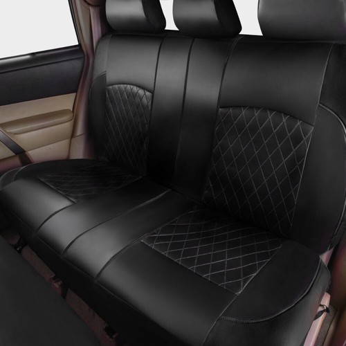 9 Pieces Car Cover PU Leather Universal Protector Full Set for Car SUV Vehicle - Picture 2 of 7