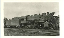 R215 RP 1940s/50s? DTI RR DETROIT TOLEDO & IRONTON RAILROAD TRAIN ENGINE #417
