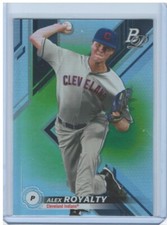 2019 Bowman Platinum TOP-41  Alex Royalty Cleveland Indians