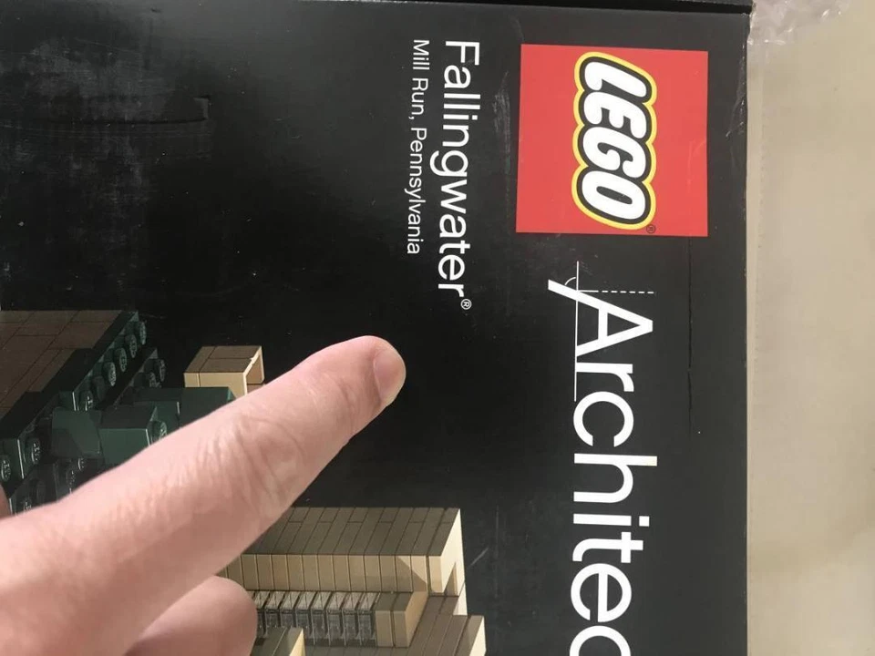 LEGO Architecture Mill Run, Pennsylvania 21005 Fallingwater Block jp - Image 3 of 4