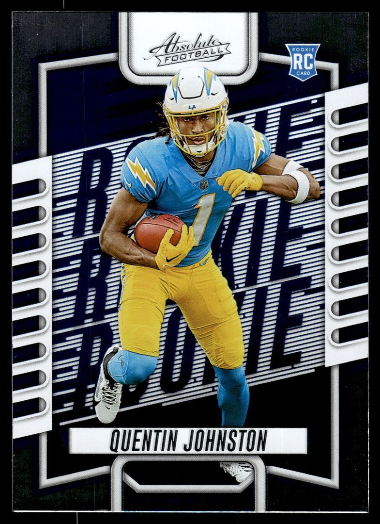 2023 Panini Absolute Quentin Johnston 110   RC Los Angeles Chargers
