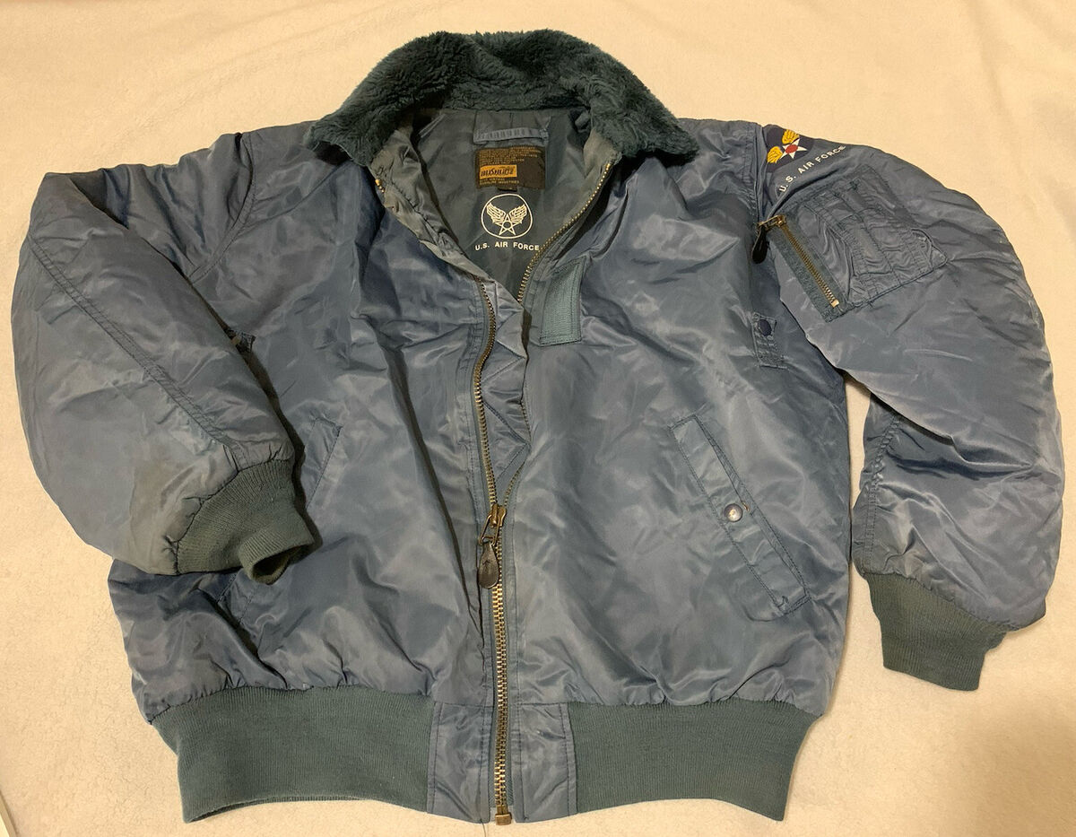 Vintage US Air Force Bomber Jacket Type B-17C, Bushline Vintage US Air Force Bomber Jacket Type B-17C, Bushline