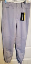 Easton Baseball Pants Youth Size L Gray