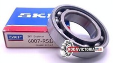 SKF 6007 RS1 C3 DEEP GROOVE BALL BEARING, ONE SIDE OPEN 35x62x14 mm