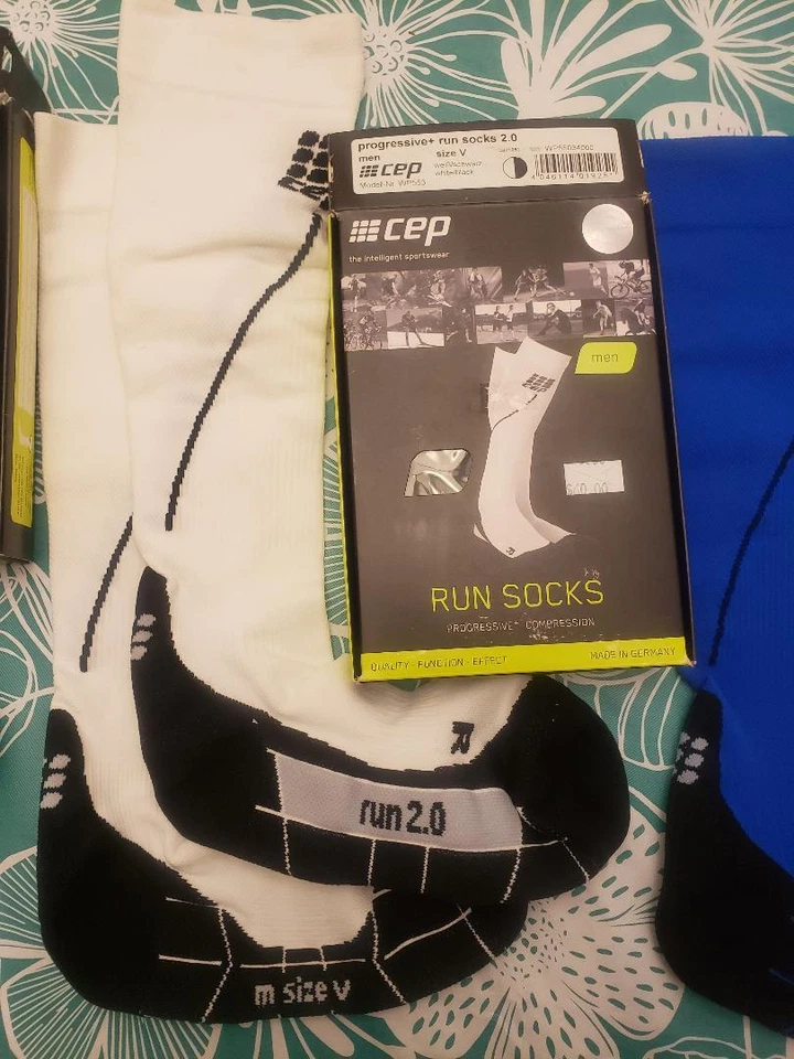 Calcetines de compresión progresivos CEP 2.0 Full High para hombre + para correr elige talla y color Foto 4 de 4