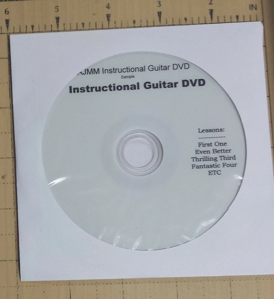 Lecciones de guitarra personalizadas, 20 DVD en 1 unidad flash para PC (en formato de video MP4) Foto 4 de 4