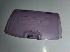 ATOMIC CLEAR DARK PURPLE GAME BOY LOGO COLOR REPLACEMENT BATTERY COVERS V43