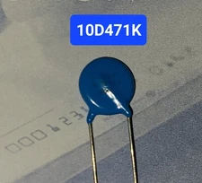 10pcs 10D471K Metal Oxide Varistor Volt. Dependent Resistor 10mm