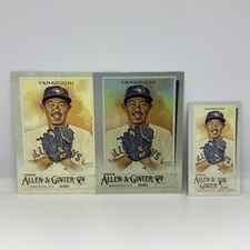 3 - 2020 TOPPS ALLEN & GINTER 1 Foil 1 Base 1 Mini SHUN YAMAGUCHI RC BLUE JAYS
