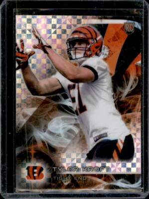 2015 Topps Platinum - [Base] - X-Fractor #112 - Rookies - Tyler Kroft rc