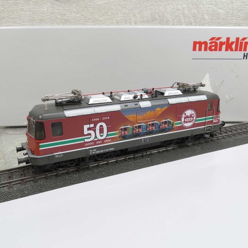 MÄRKLIN 37351 - H0 - SBB ELok Re 4/4 II 50 Jahre LGB Digital + Sound OVP #X6924 | Zustand: Gebraucht