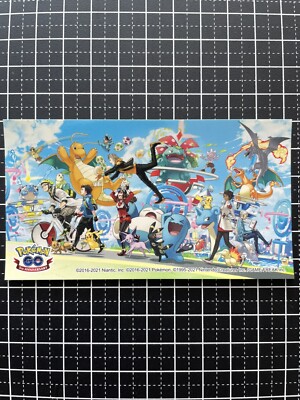 ポケモンセンター】ステッカー 非売品 ポケモンGO 5thアニバーサリー 2