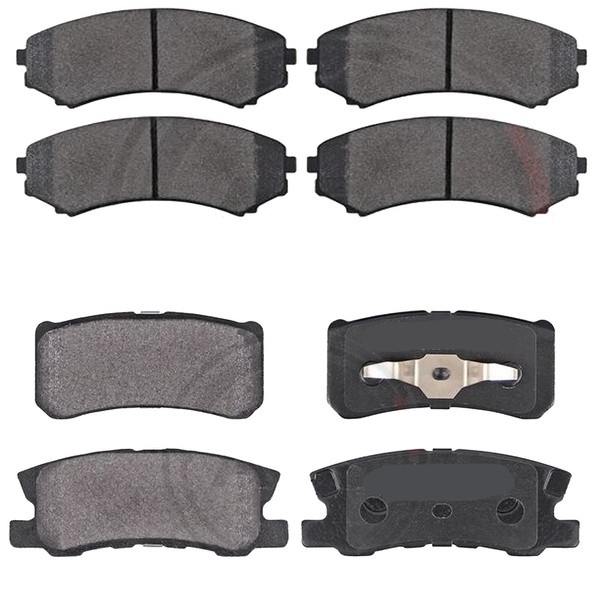 Set BeläGe Schuhe BremsbeläGe Vorne Und Hinten FüR Mitsubishi Grandis (N-image
