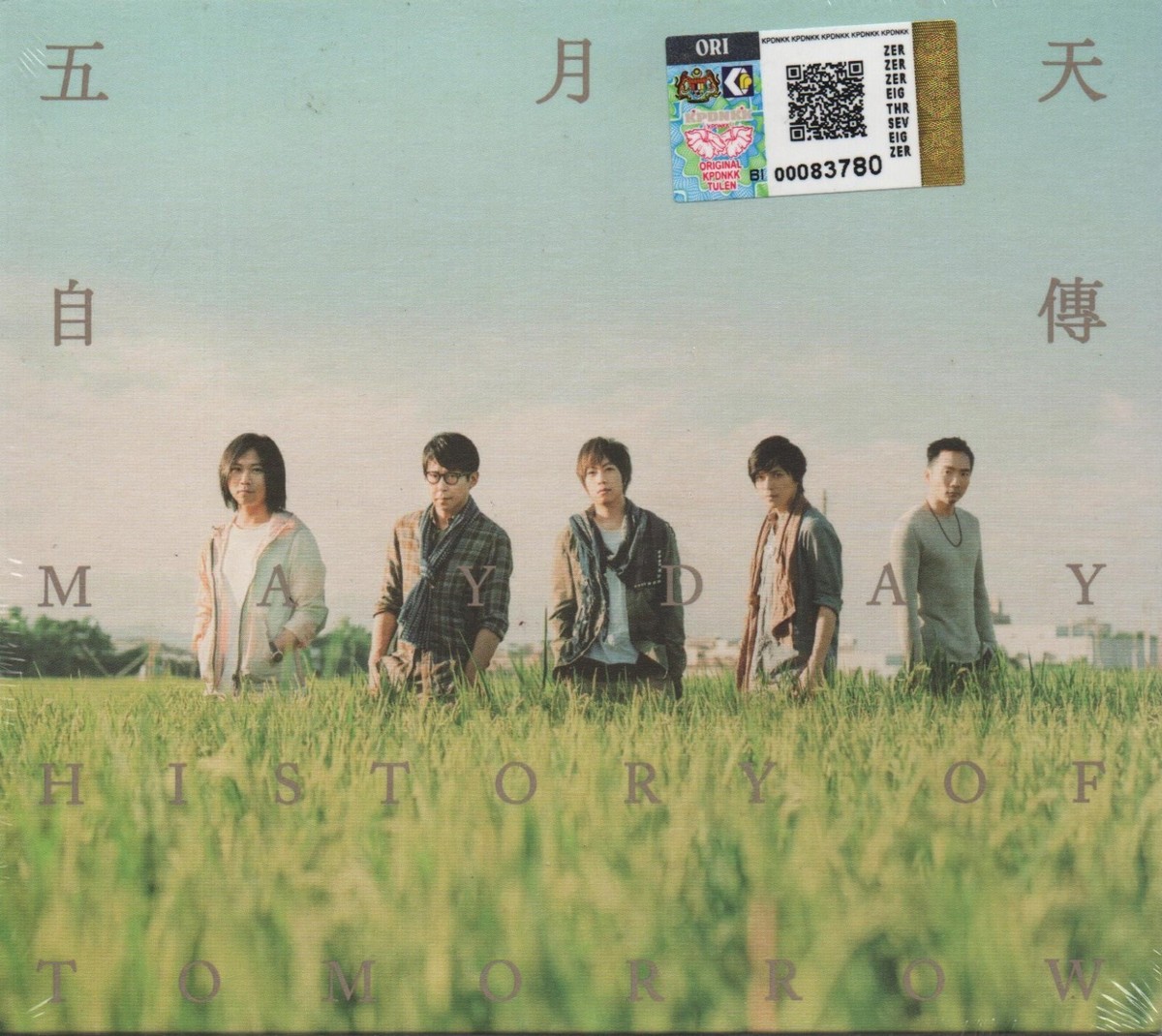 CD Mayday 五月天专辑- History Of Tomorrow 自传(马版Malaysia