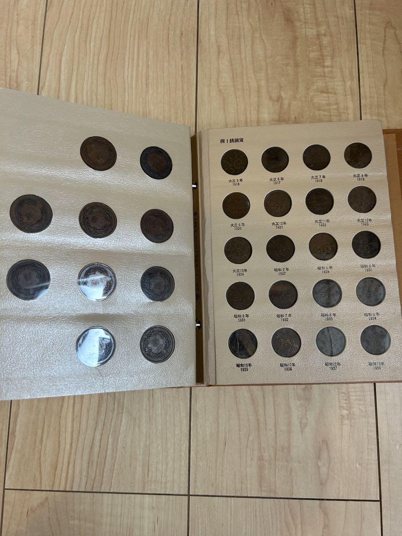 ニャンニャン6冊セット No 6 JAPAN Coin Album Book Nickel/aluminum/tin/brass coins