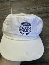 Vintage Ford Motor Company "ESP" Adjustable Strap Back Hat Advertisement Cap