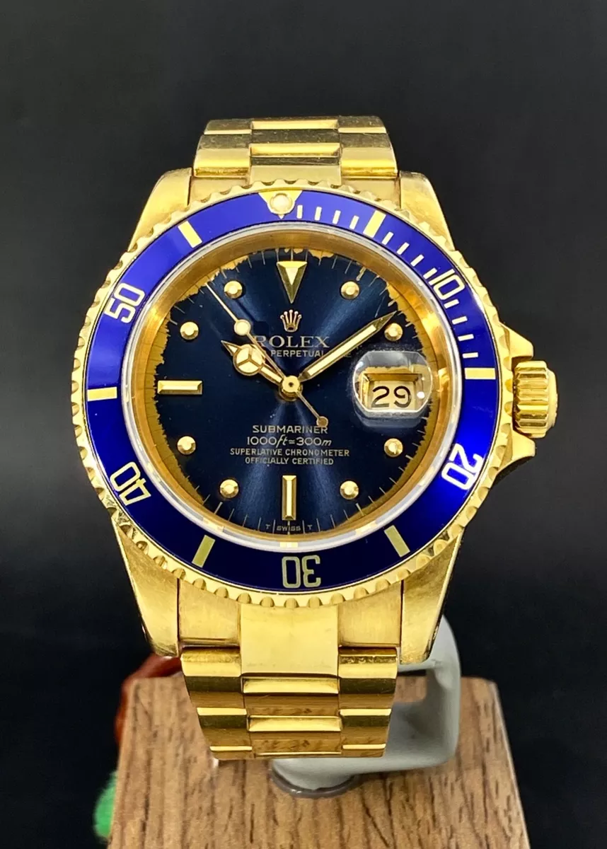 Buy Rolex Submariner Gold Watches, 100% Original