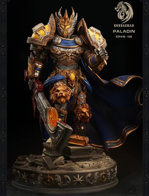 Blizzard World of Warcraft Leviathan Core play Paladin Lord 1/10 Statue In Stock