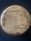 Small Handcrafted Spalted Maple Bowl - Signed By Artist S. Auger 1992-4 3/4” Dia — photo 10