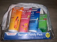 Suncare Family Pack Hypoallergenic oil free sunscreen Includes after sun care 