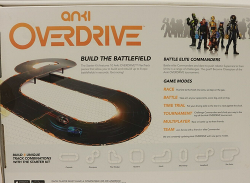 Anki Overdrive Starter Kit - App Driven Battle Racing Set with Track - Picture 8 of 9