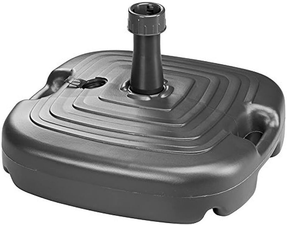 Schneider Schirme 855-15 Supporto in PE, Riempibile con 20 Liter, Antracite