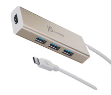 j5create USB-C 3.1 3-Port USB 3.0 Hub  4K HDMI JCH451 NEW SEALED