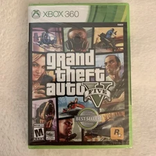 Grand Theft Auto V (Microsoft Xbox 360, 2013) Brand New