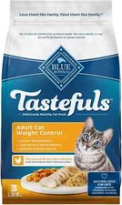 Blue Buffalo Tastefuls Weight Control Natural Adult Dry Cat Food, Chicken         
